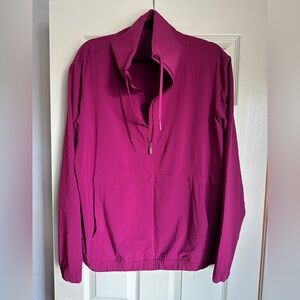 Lululemon Pack Light Pullover in Magenta Purple Size 12